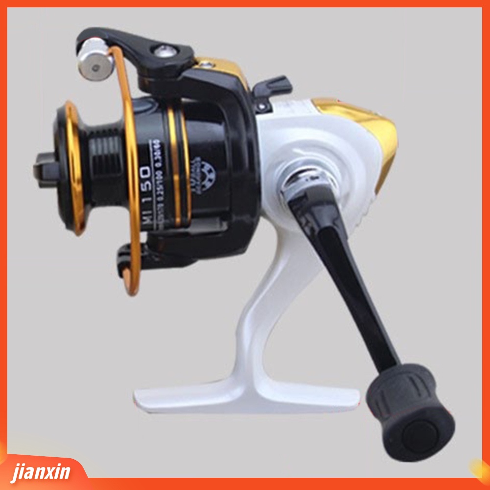 (In Stock) Mini Gear Ratio 4.8:1 10BB Folding Arm Spinning Reel Rock &amp; Lure Fishing Tackle