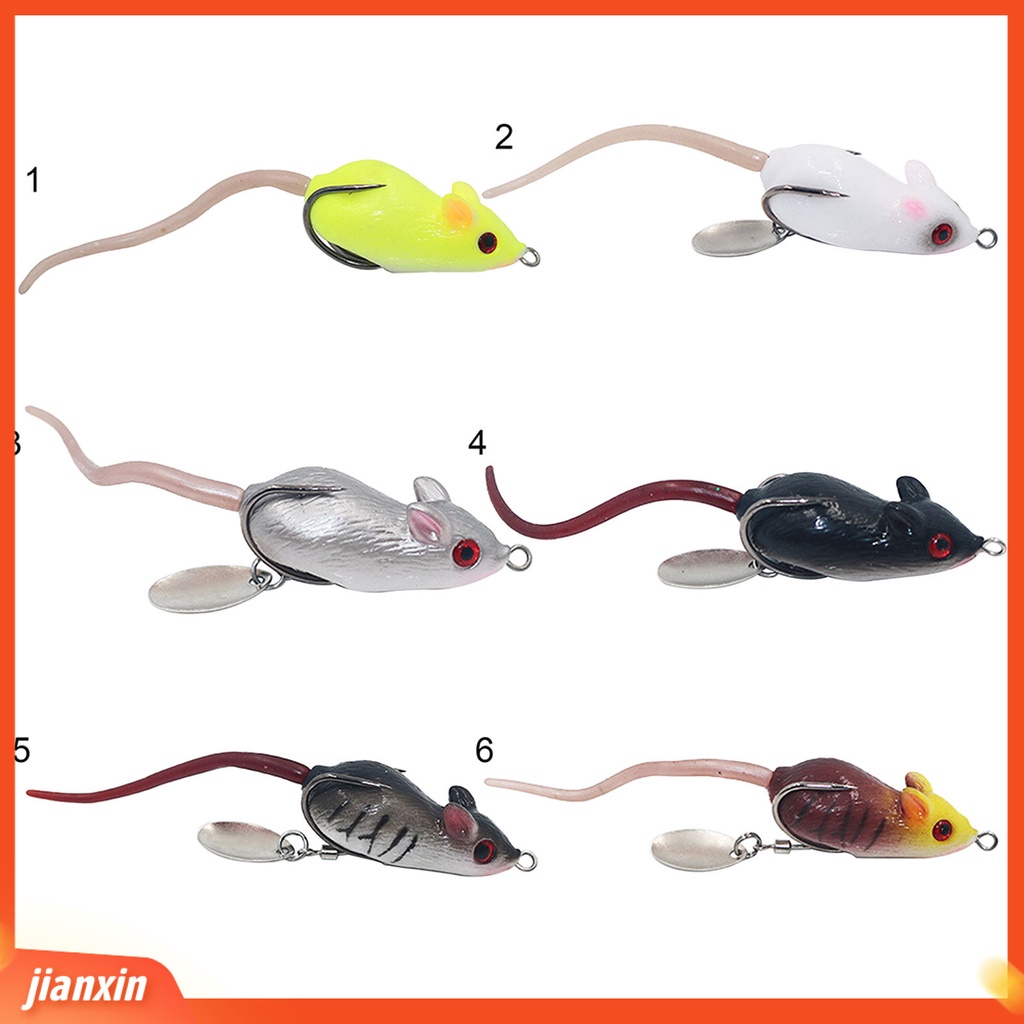 (In Stock) Lure Realistis Vivid Rubber Umpan Air Asin Untuk Snakehead