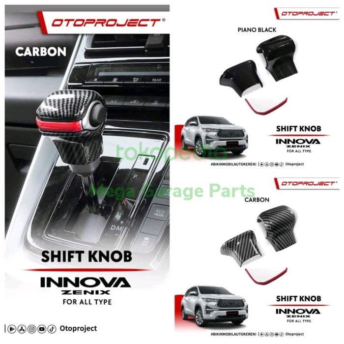 Shift Knob Cover Otoproject Innova Zenix