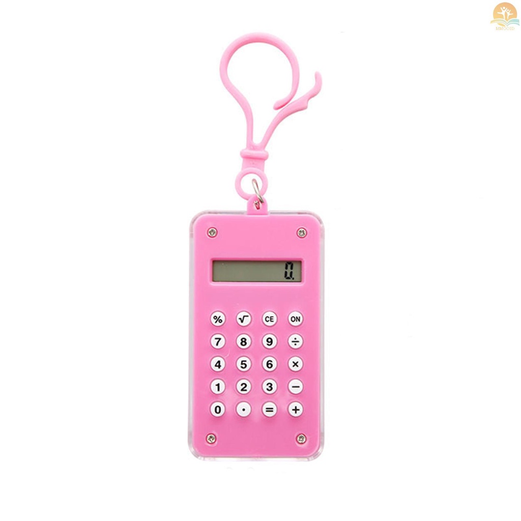 In Stock Kalkulator Lucu Mini Dengan 8digit Display Kalkulator Elektronik Saku Portabel Warna Permen Untuk Kantor Siswa Sekolah Anak Perlengkapan Alat Tulis Belajar Matematika Random C