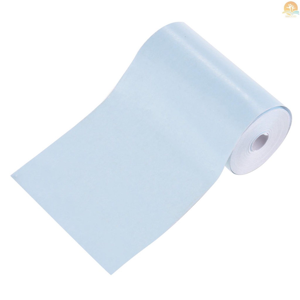 In Stock Color Thermal Paper Roll 57*30mm Nota Tagihan Kertas Foto Cetak Bening Untuk PeriPage A6 Pocket Thermal Printer Untuk PAPERANG P1/P2 Mini Photo Printer Isi 3roll