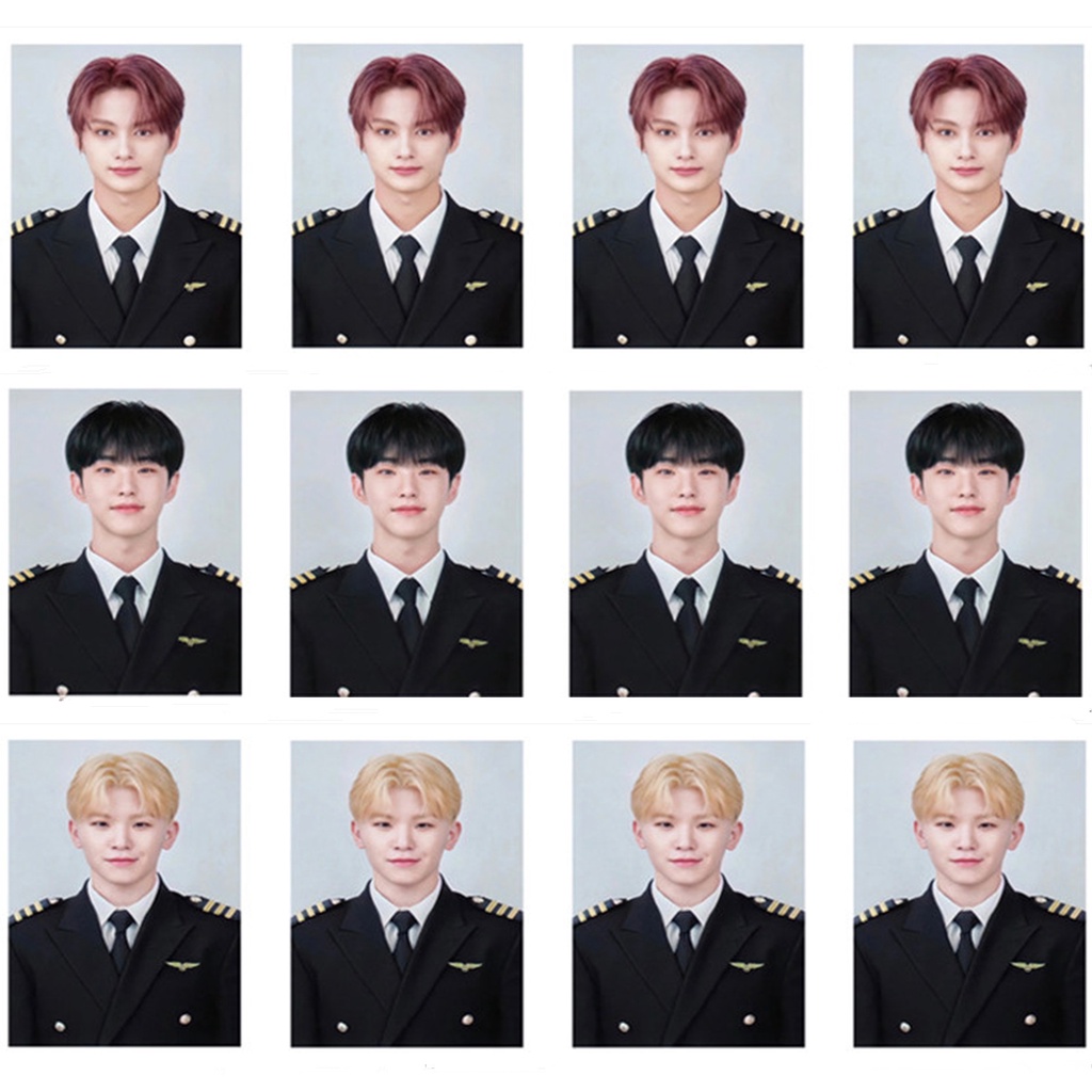 1pc SEVENTEEN Navy Setelan ID Card Lomo Photocard Kpop Postcards CARAT Collection