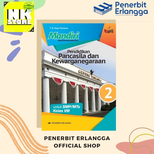 MANDIRI PEND. PANCASILA & KEWARGANEGARAAN SMP KLS.8/K13N