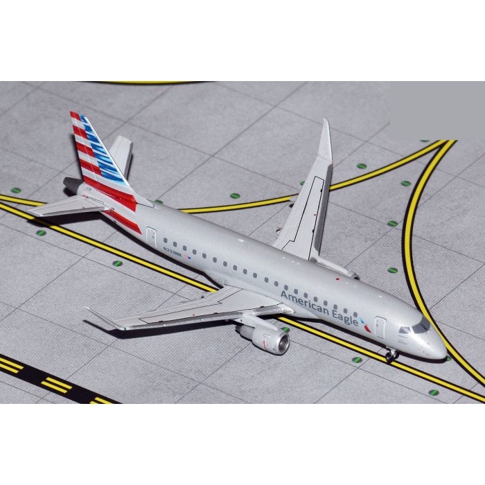 Gemini Jets American Eagle Embraer ERJ-175 N233NN 1/400 Scale Diecast Commercial Plane