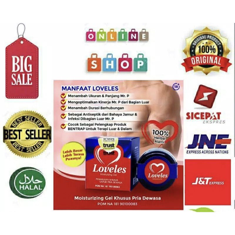 Loveles asli - loveles gel bpom aman asli original tanpa efek samping