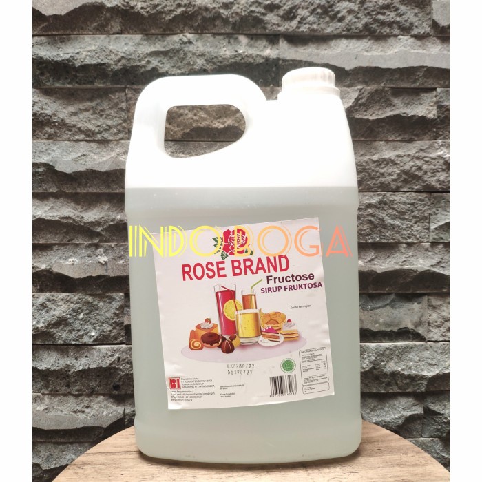

✨Ready Stok✨ - gula cair rose brand 5 kg / fructose syrup jerigen 5kg ROSE BRAND- 1.2.23