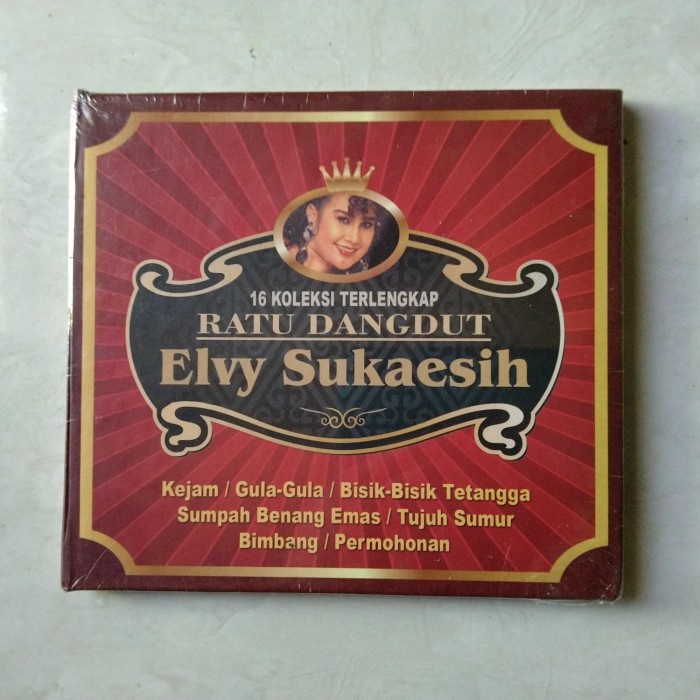CD ORIGINAL 16 KOLEKSI TERLENGKAP ELVY SUKAESIH