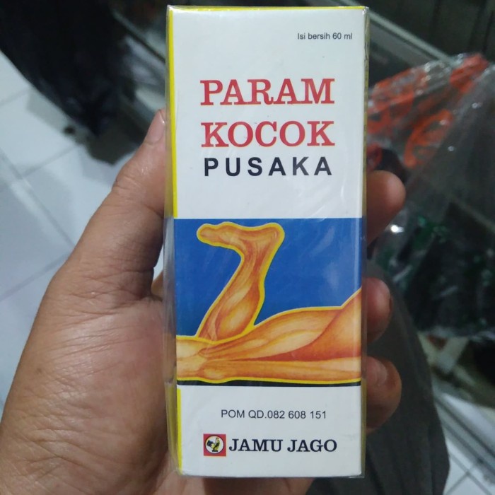 Param Kocok Pusaka isi 60ml Jamu Jago