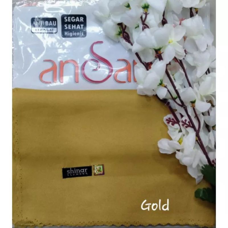 NUR SINAR SEGI EMPAT/BISA SERAGAM/SEGIEMPAT SINAR/SEGI EMPAT ansania/ hijab sinar warna gold