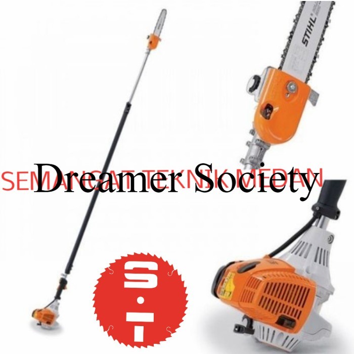 Berkualitas HT75 MESIN GERGAJI GALAH RANTING CHAINSAW SAW POLE PRUNER STIHL HT 75 DCM670