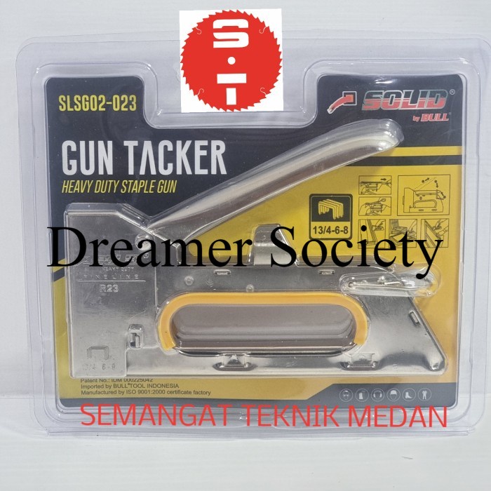 

Berkualitas STAPLES HEKTER GUN TACKER TEMBAK MANUAL GUN TACKER R23 RAPIDE SOLID DXU541