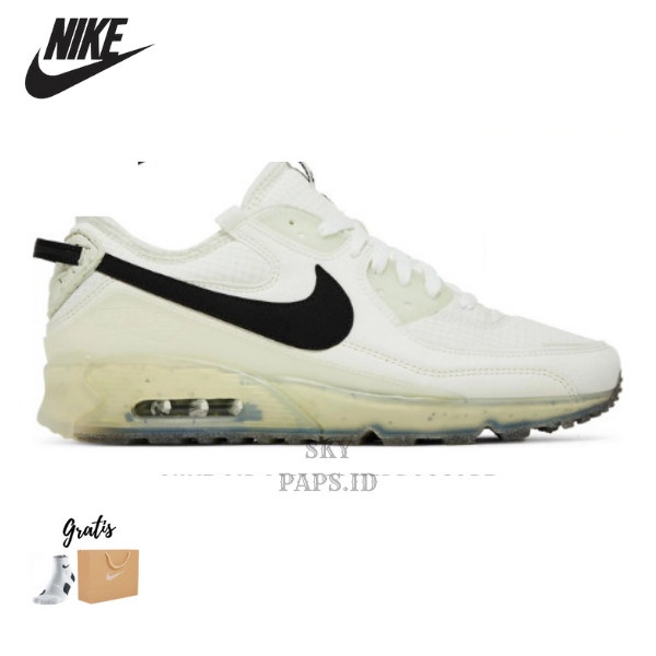 NIKE AIR MAX 90 TERRASCAPE SAIL WHITE BLACK SEAGLASS - 40