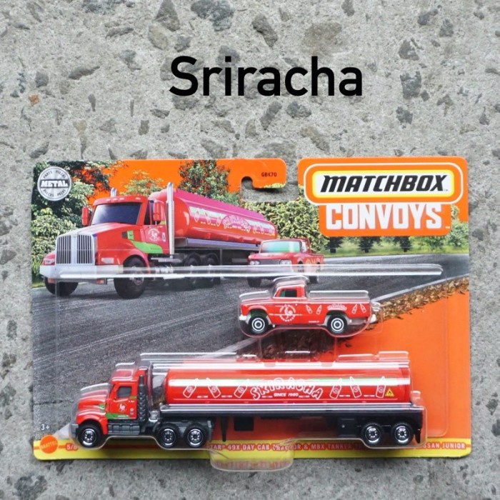 Sale Matchbox Convoy MBX Cabover Truck Box Trailer Tesla Mustang Hot Wheels - Sriracha Termurah