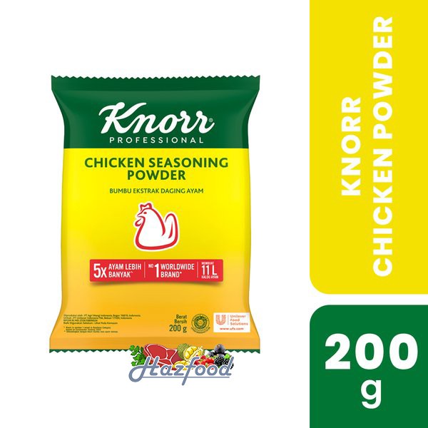 

Knorr Chicken Seasoning Powder Ppuch 200gr Kaldu Ayam