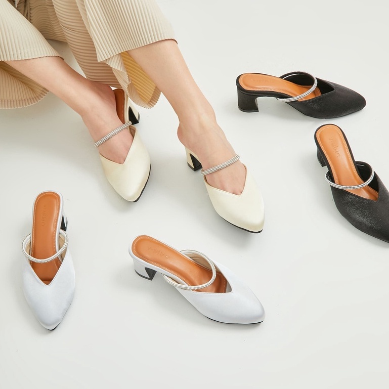 Vimemo Claire - Sepatu Wanita Pointed Heels 5cm