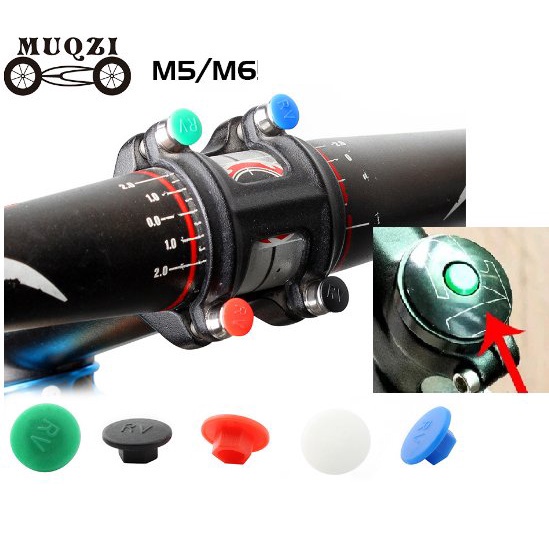TUTUP BAUT M5 M6 MUQZI STEM HEADSET TOP CAP BRAKE LEVER TOPCAP CHAINRING PENUTUP Hexagon Screw Cap P