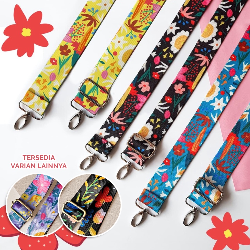 Sovlo - Bag Strap Kembang Nusantara