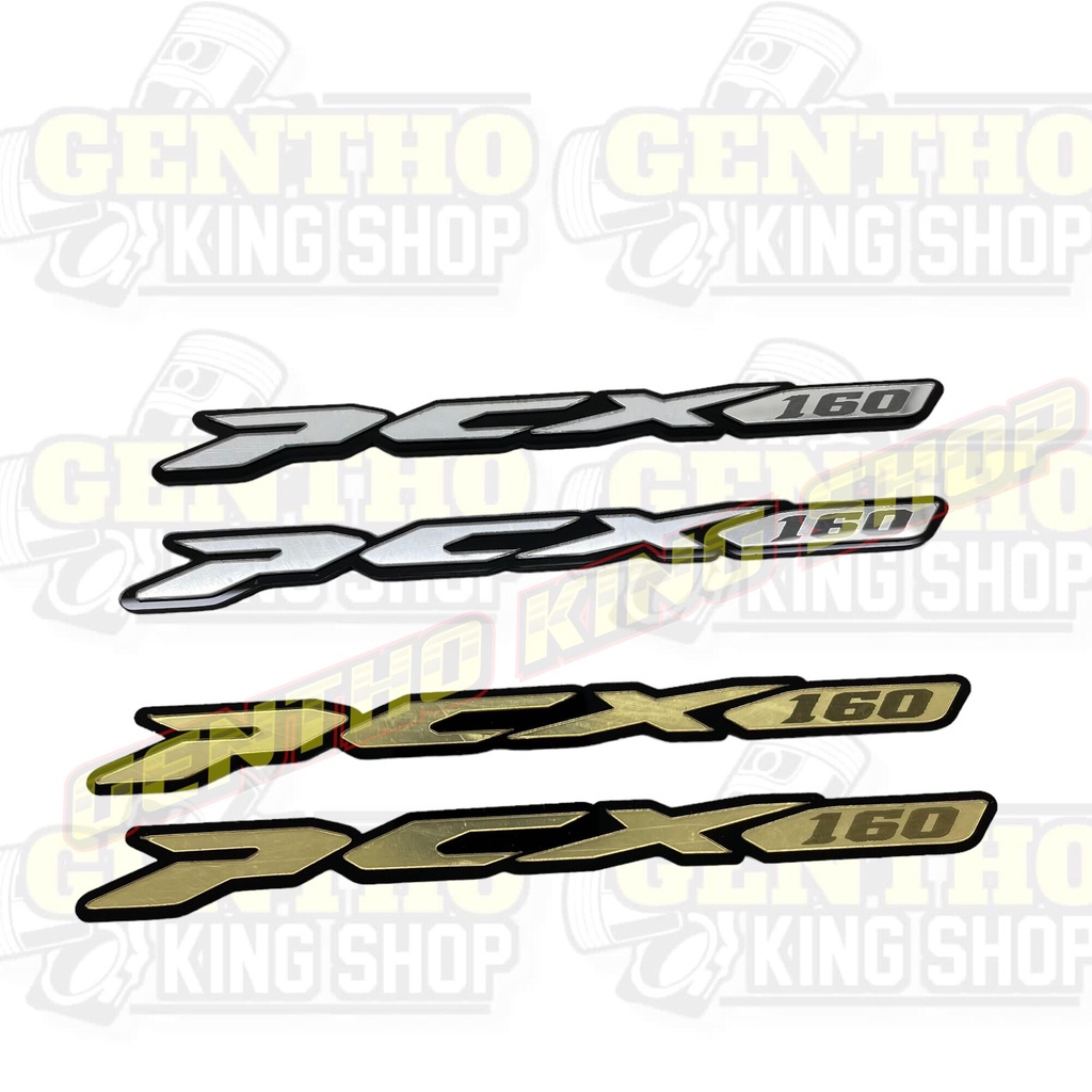 EMBLEM PCX LOGO PCX 160 3D EMBLEM MOTOR PCX AKSESORIS PCX BUKAN STIKER ATAU STICKER TIMBUL 3D LOGO H