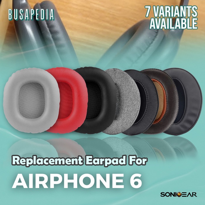 Earpad Busa Foam Premium Ear Cushion Sonicgear Airphone 3 5 6 7 Earcup