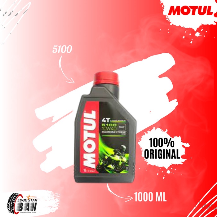 OLI MOTUL 5100 10W/40-OLI MOTOR MOTUL 1000ml