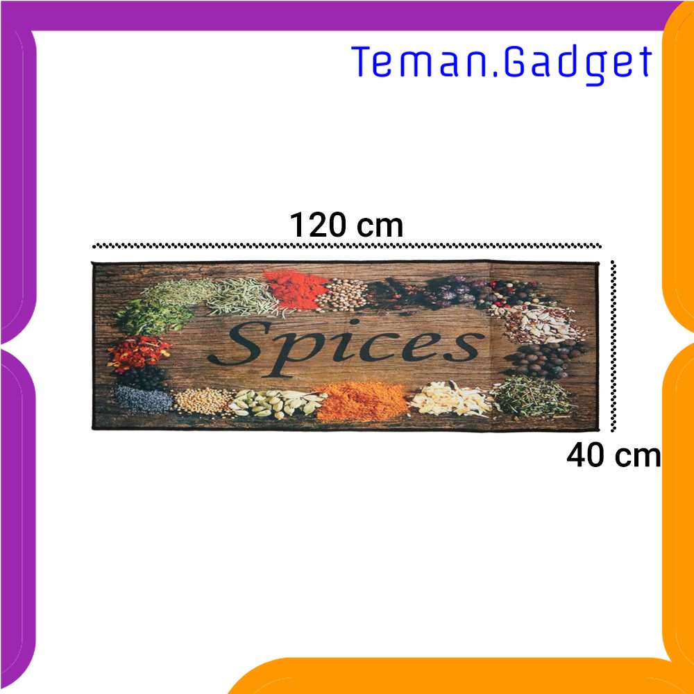 TG -  ART XINJIAJIA Keset Dapur Anti-slip Kitchen Rug 40x120cm - B001