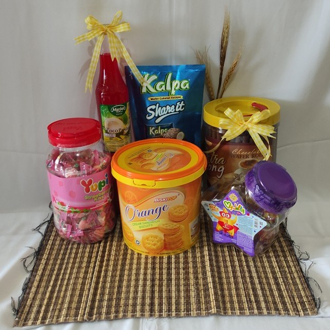 

✨NEW✨ -Hampers Parcel Ramadhan/Lebaran Snack Camilan/Hampers Lebaran Snack - Paket Mini, Tas- 2.2.23 - TDS