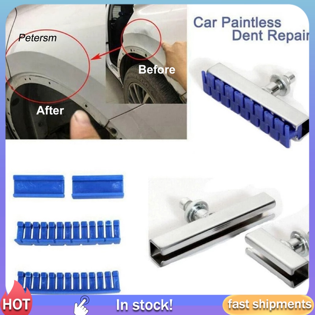 Pp 6Pcs/Set Alat Penghilang Penyok Mobil Praktis Untuk Motor Auto Body Paintless Dent Removal Puller Tahan Aus