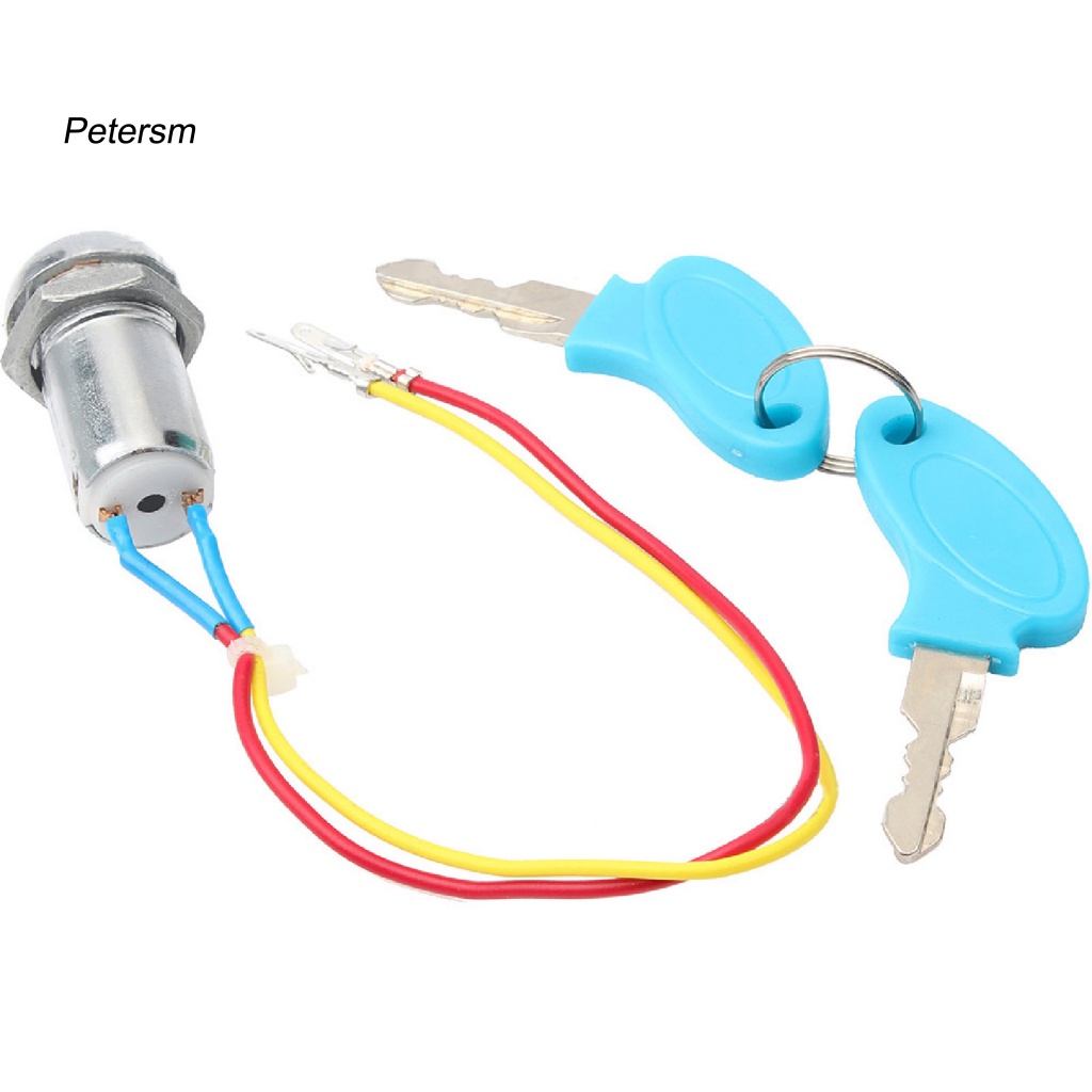 Pp 1set Saklar Pengapian Ringan Untuk Motor Metal Ignition Key Switch Lock High Performance