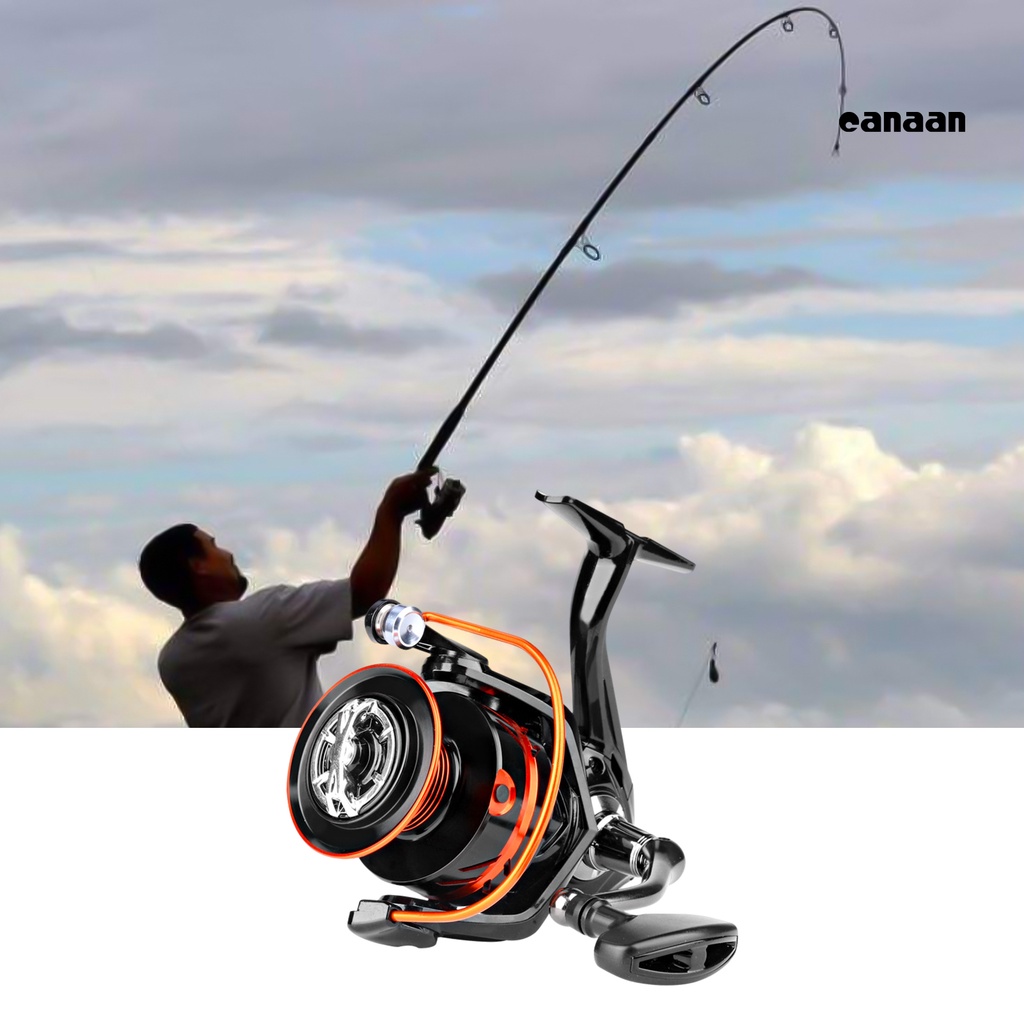 Cnn-ligure Reel Pancing Ringan Lempar Jauh Anti Korosi Kaliber Besar Knob Spinning Reel Untuk Angling