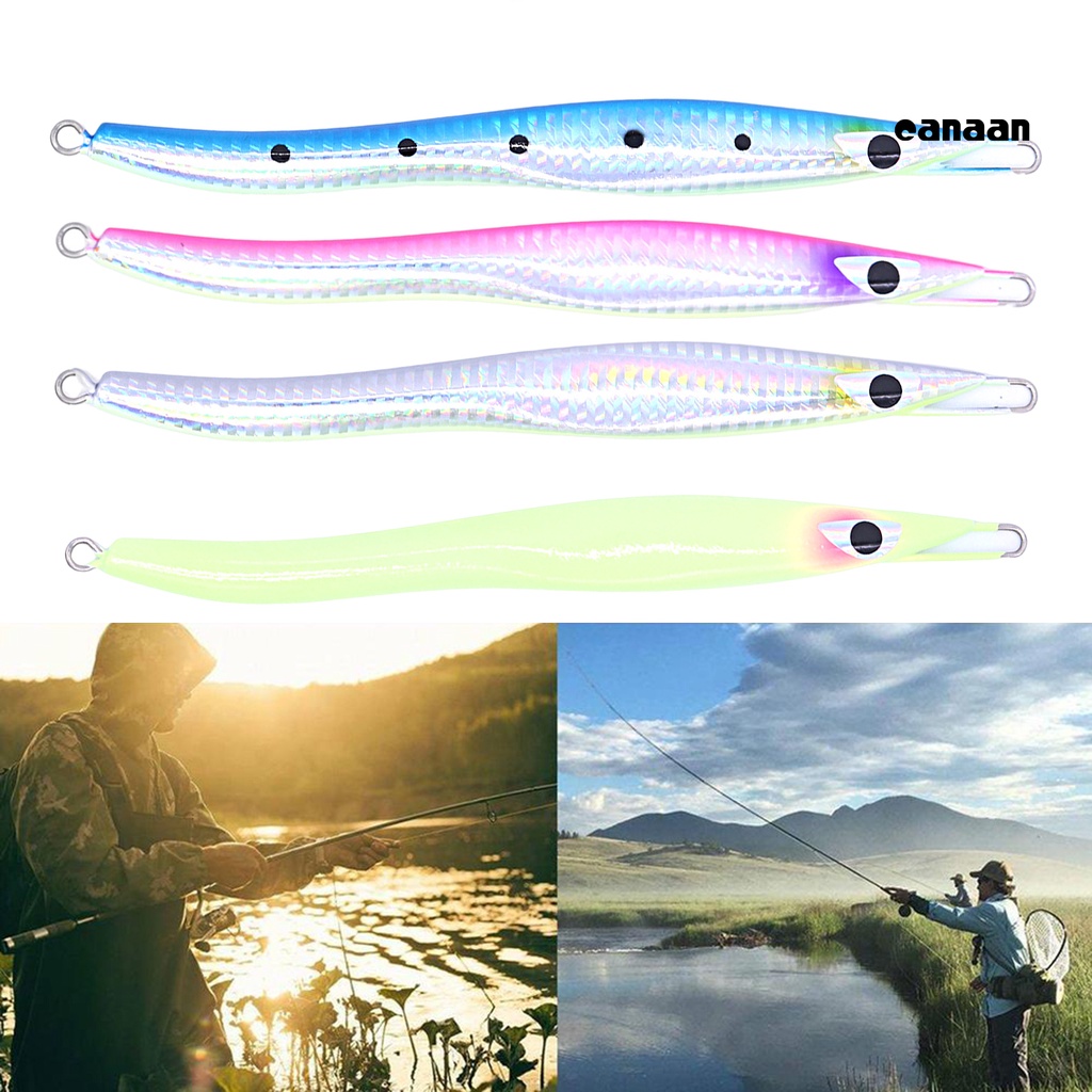 Cnn-100g/150g Umpan Pancing Reflektif Simulasi Tinggi Warna Cerah Efek Bercahaya Prop Umpan Buatan Untuk Air Laut