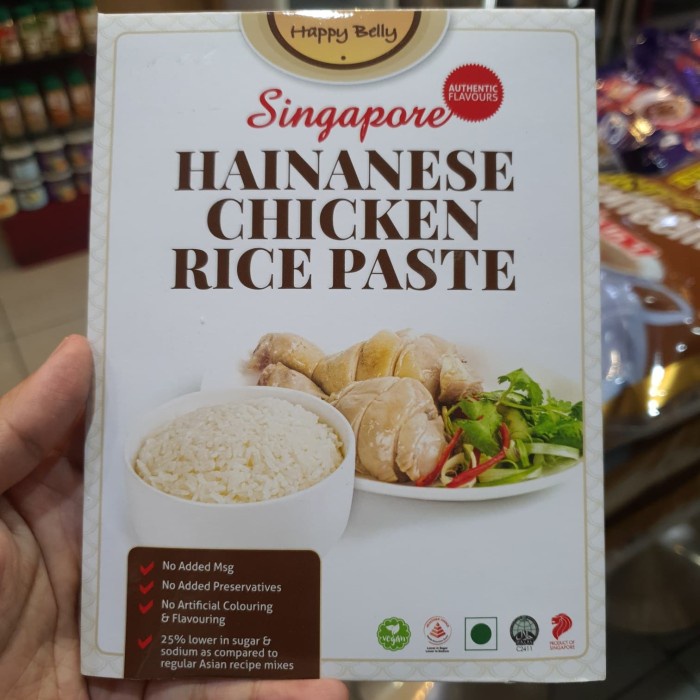 

[Ready-Stock]/ happy belly hainanese chicken rice paste bumbu nasi ayam hainam