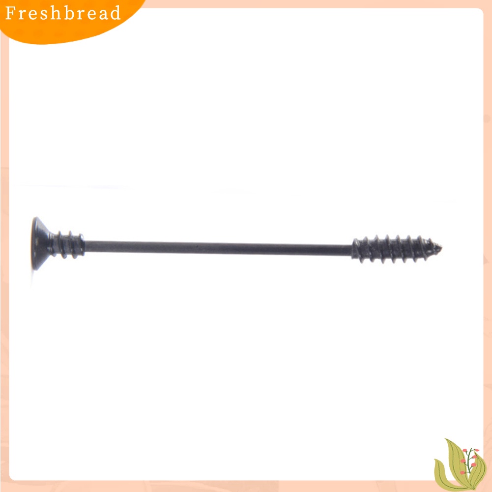 &lt; Freshbread &gt; Wanita Sekrup Perancah Industri Bar Telinga Tulang Rawan Helix Barbel Piercing Perhiasan