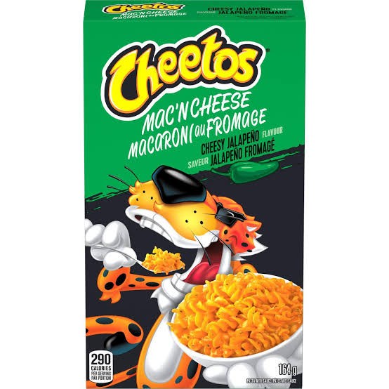 

Cheetos Cheesy Jalapeno Mac N' Cheese Pasta, 5.7 oz 164gr USA