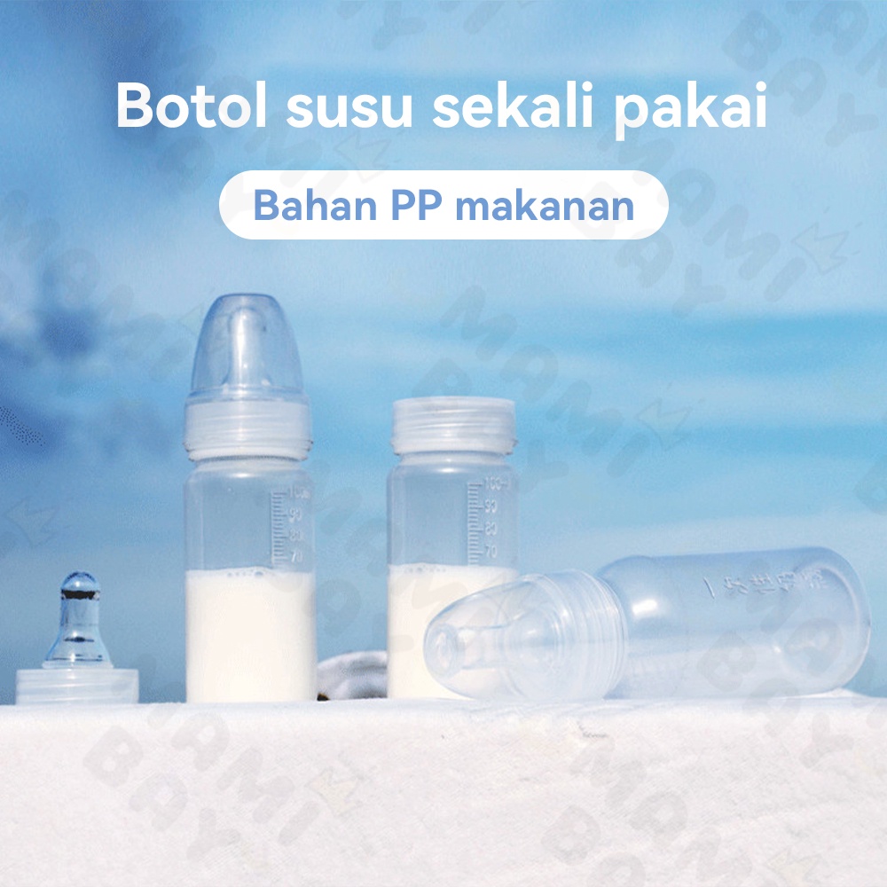 Mamibayi botol susu bayi steril pakai feeding bottle
