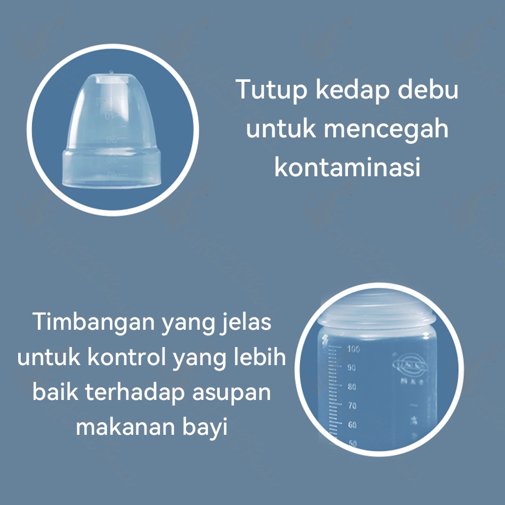 Lakoe Botol susu Disposable/Steri bottle bayi/Triangle Feeding Bottle BPA free/Baby Milk feeding Bottle