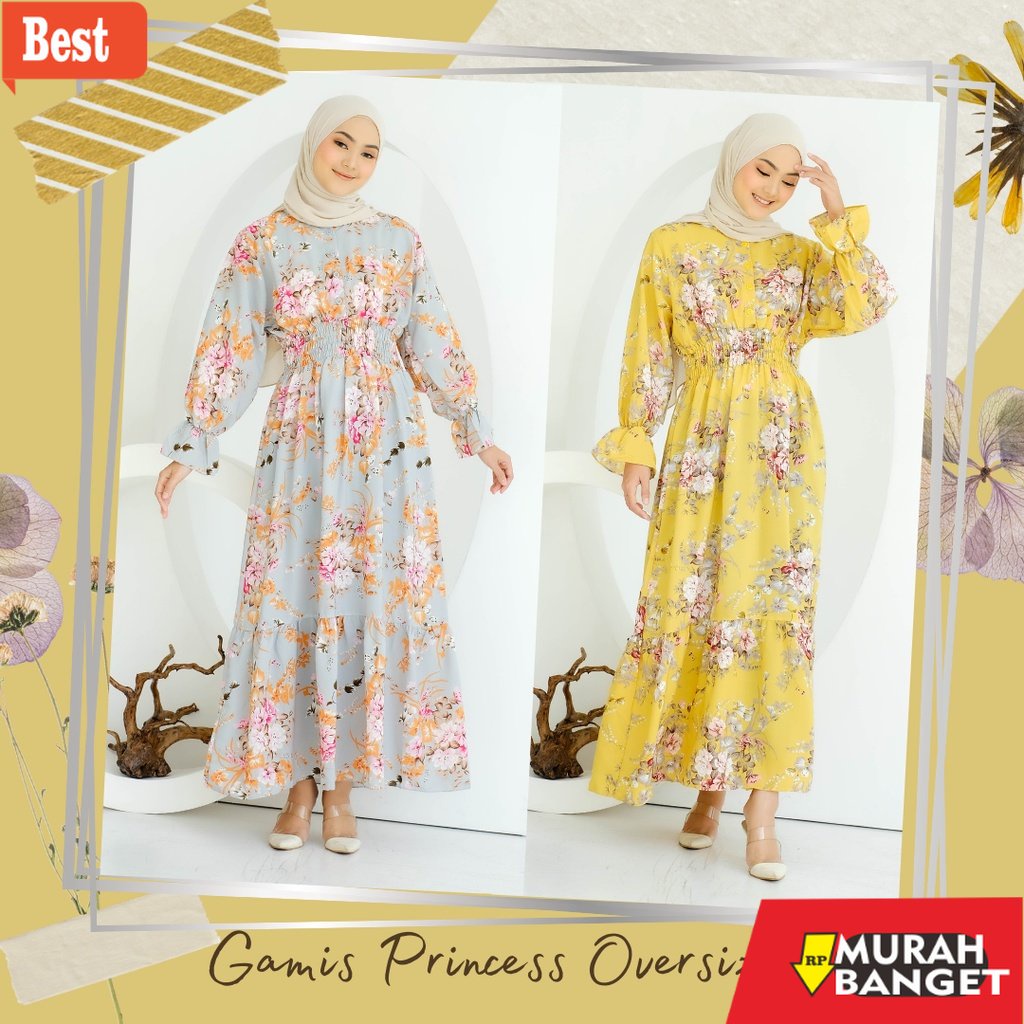 GAMIS SIZE BESAR TERBARU- Gamis Princess Shanum Jumbo Xxxl - Gamis Jumbo Ld 120 Terbaru Dan Kekinian