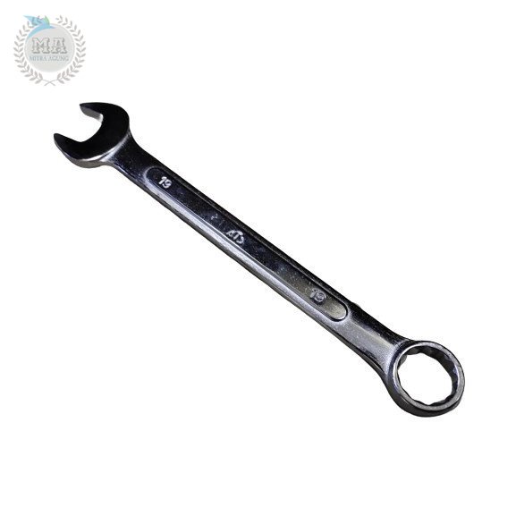 Kunci Ring Pas 19 mm ATS Combination Wrench 19 mm Chrome Vanadium OLS ATS Kunci Ring Pas 19 mm Kunci Kombinasi 19mm Combination wrench