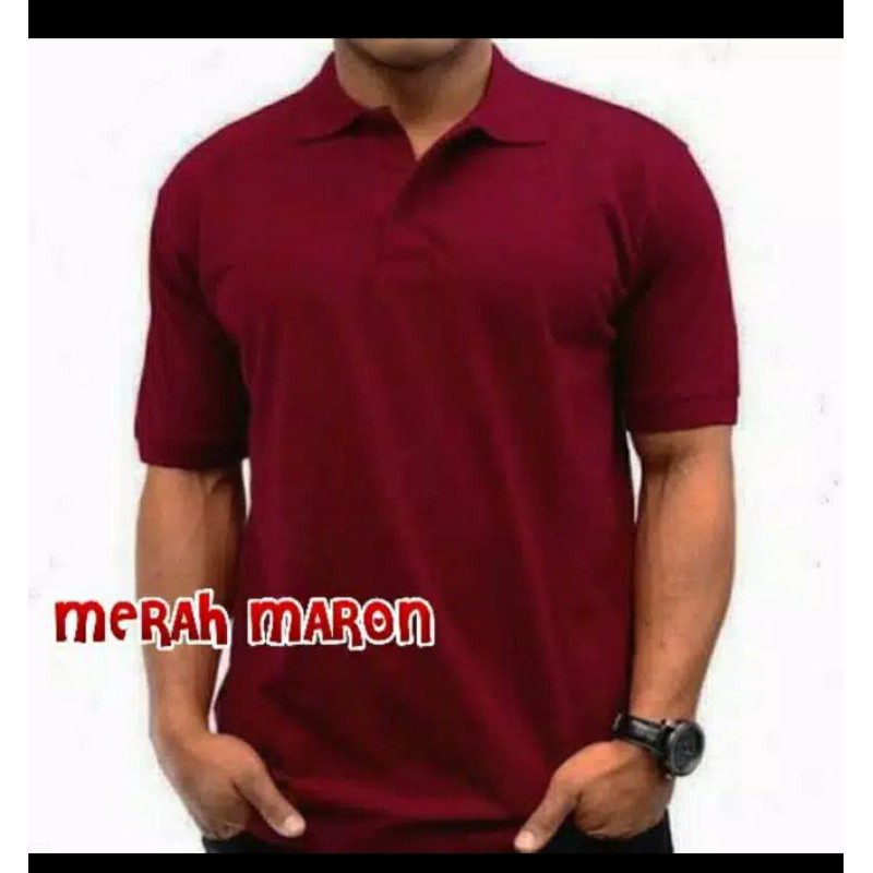 KAOS POLO POLOS  - KAOS POLO KERAH WANGKY - POLO SHIRT - KAOS PRIA KRAH