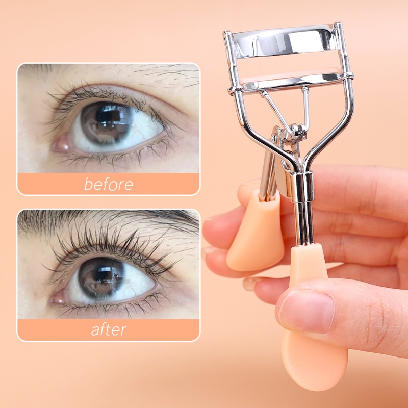 Natural Curling Eyelashes Makeup Alat Penjepit Bulu Mata Wanita Lipat Bulu Mata Palsu Tambahan Eyelash Curling Clip Tahan Lama Alat Aksesoris Makeup Mata Profesional