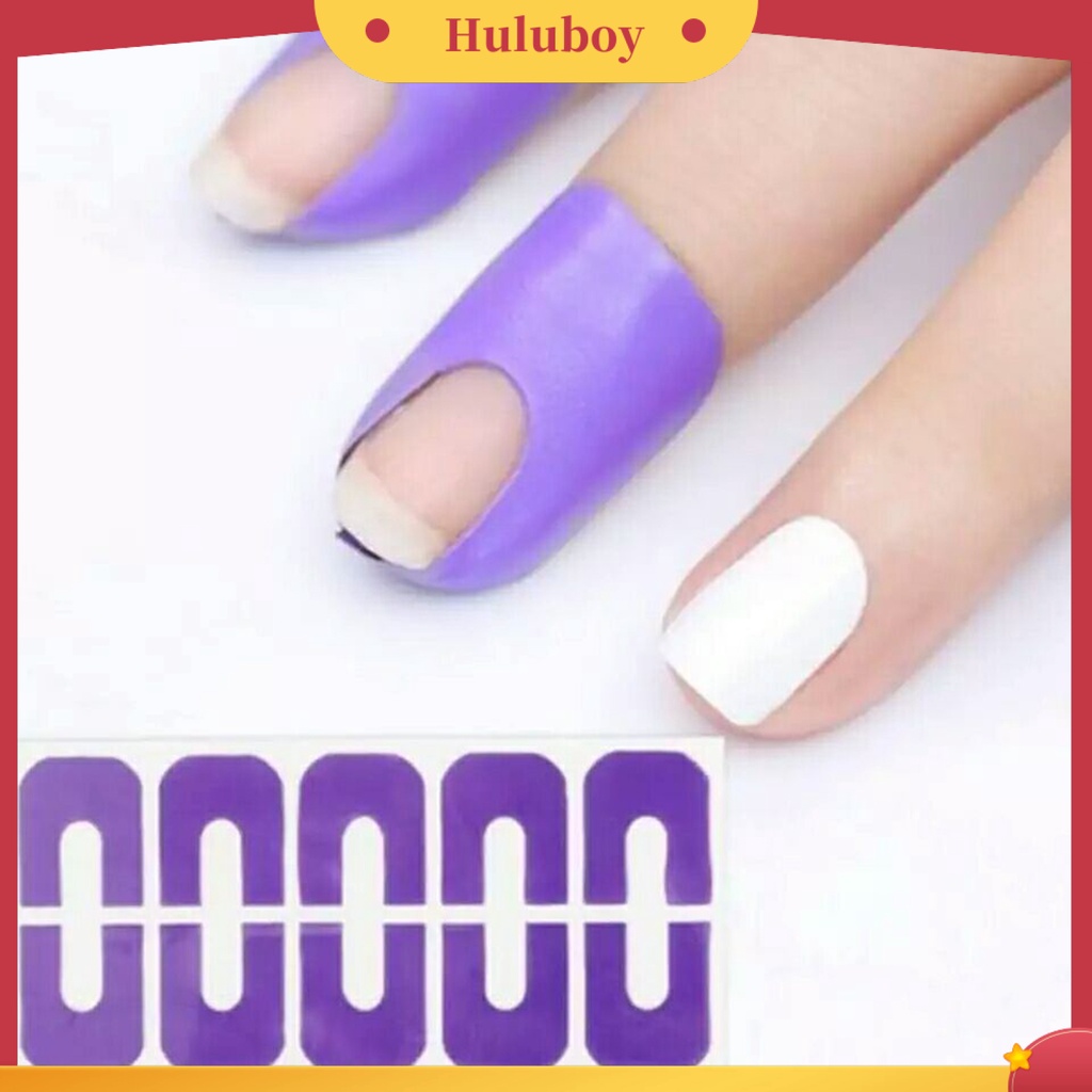 {In Stock} Nail Peel Off Tape U-shape Spill Proof Manicure Aksesoris Pelindung Kutek Sekali Pakai Untuk Wanita