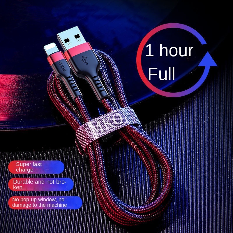 Otomatis Power Off 120W Super Flash Charge Kabel Braided Wire 5A Super Fast Charging Data Line Untuk Iphone Type C Android