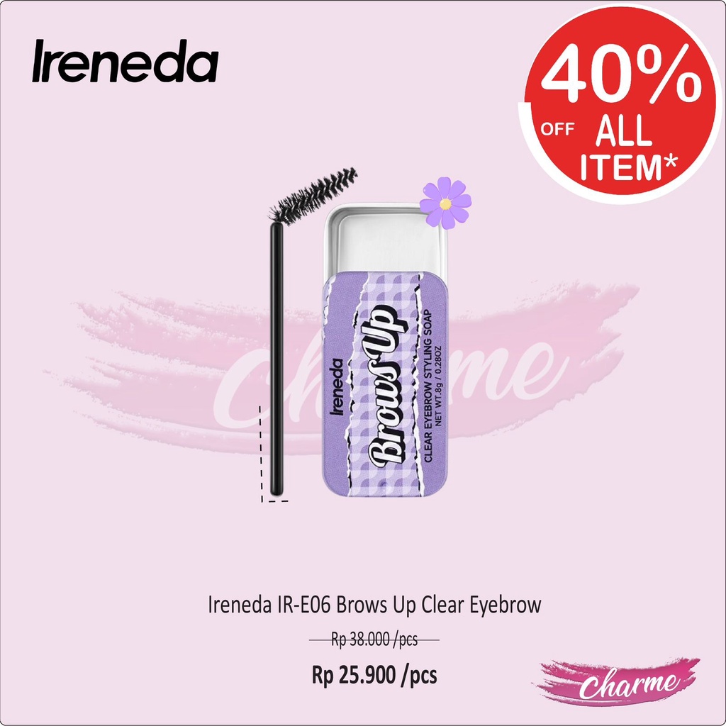 (READY &amp; ORI) IRENEDA Brows Up Clear Eyebrow IR-E06