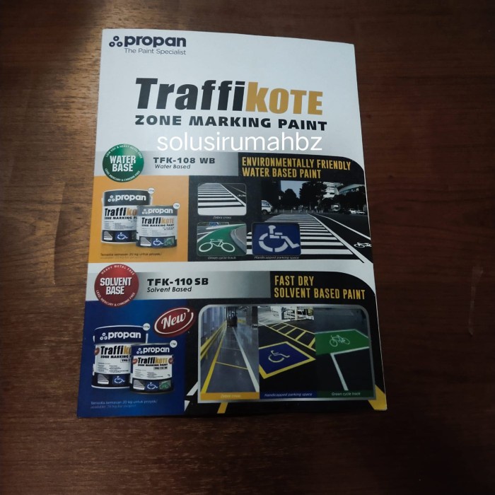 KATALOG CAT PROPAN TRAFFIKOTE ZONE MARKING PAINT JALAN 4HAL 4 HAL BASE