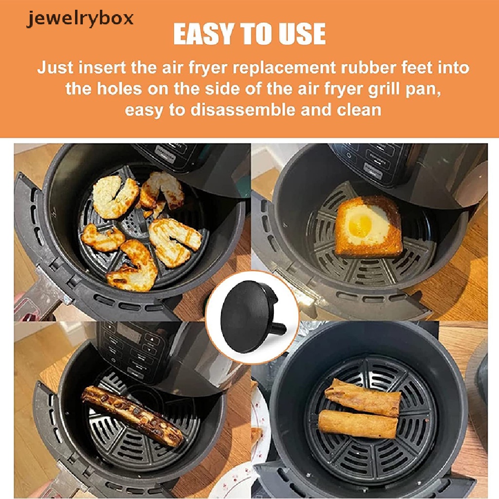 [jewelrybox] Bumper Karet Air Fryer 4Pc Air Fryer Pengganti Karet Tips Tahan Panas Butik