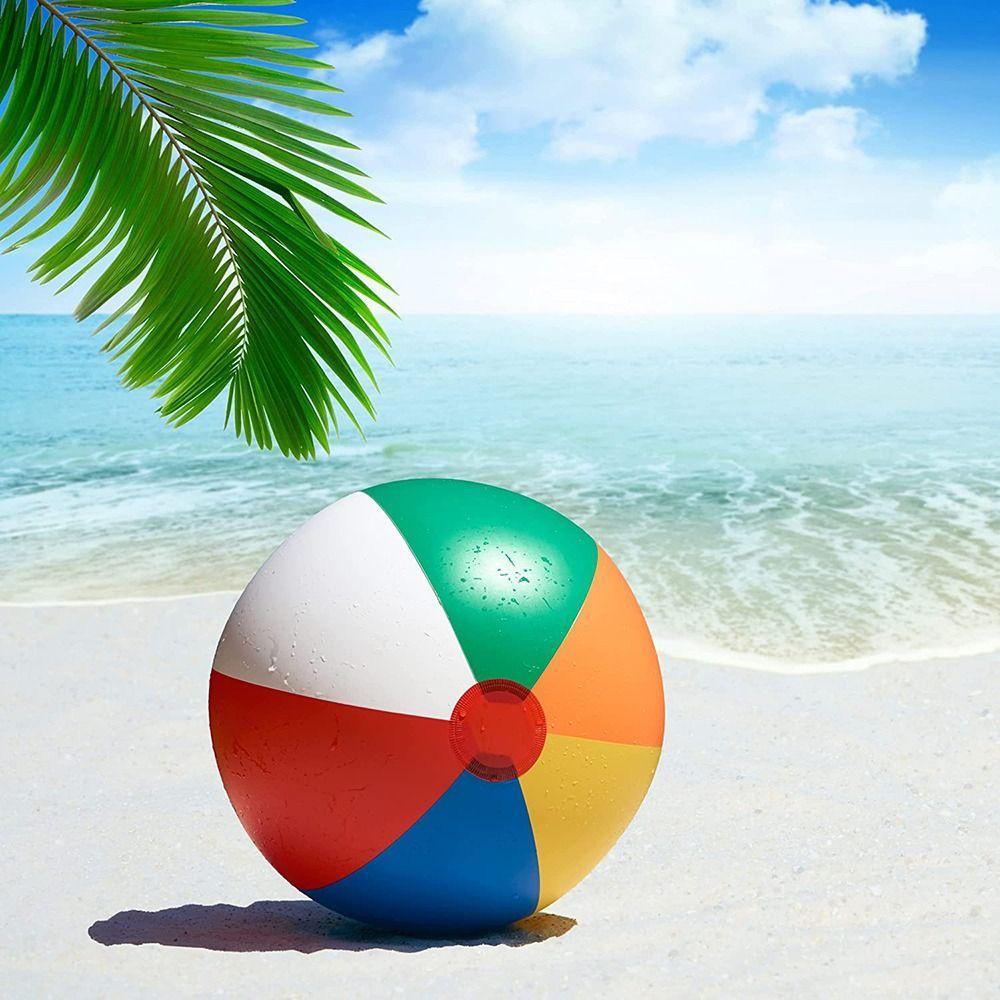 Mxbeauty Warna Balon Tiup Reusable Fun Party Dan Kegiatan Keluarga Kolam Renang Permainan Luar Ruangan Mainan Menyenangkan Anak Bola Olahraga Pantai