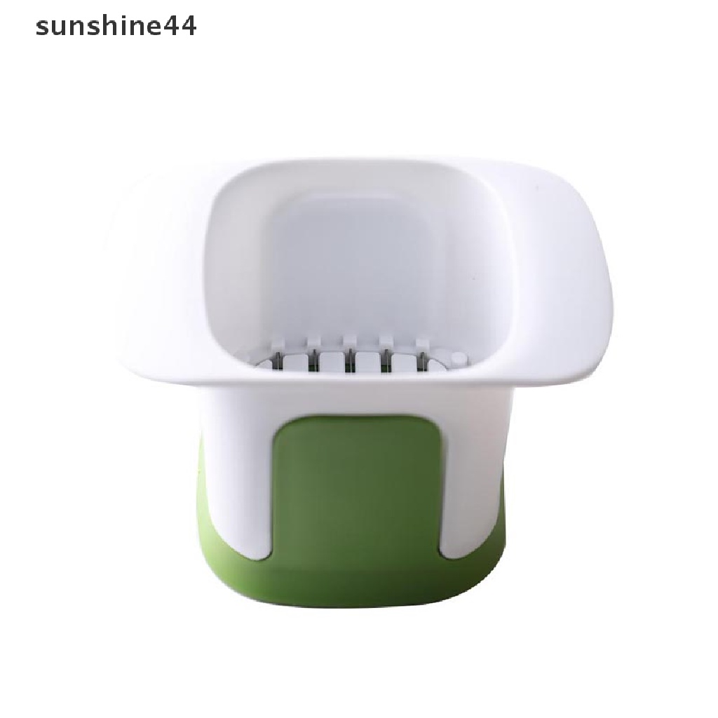 Sunshine Hand Pressure Vegetable Cutter 2in1 Pencacah Sayur Alat Penghancur Dapur ID