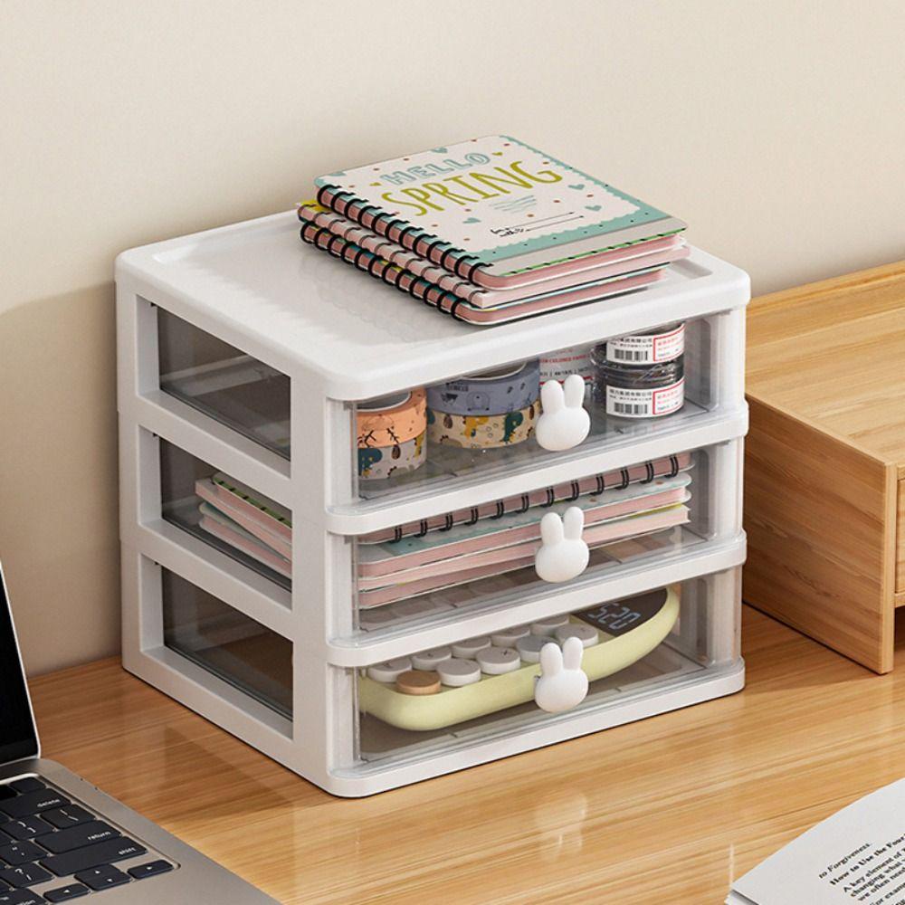 TOP Desktop Organizer Perlengkapan Kantor Sekolah Multi Fungsi Kapasitas Besar Banyak Kompartemen Tempat Alat Tulis Kotak Penyimpanan Alat Tulis