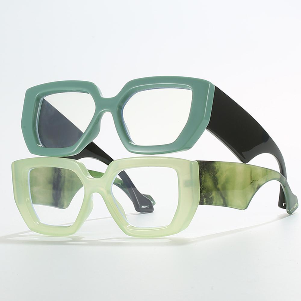 Kacamata Hitam Nanas Untuk Wanita Fashion Kacamata Bening Eyeglasses Frame Tebal
