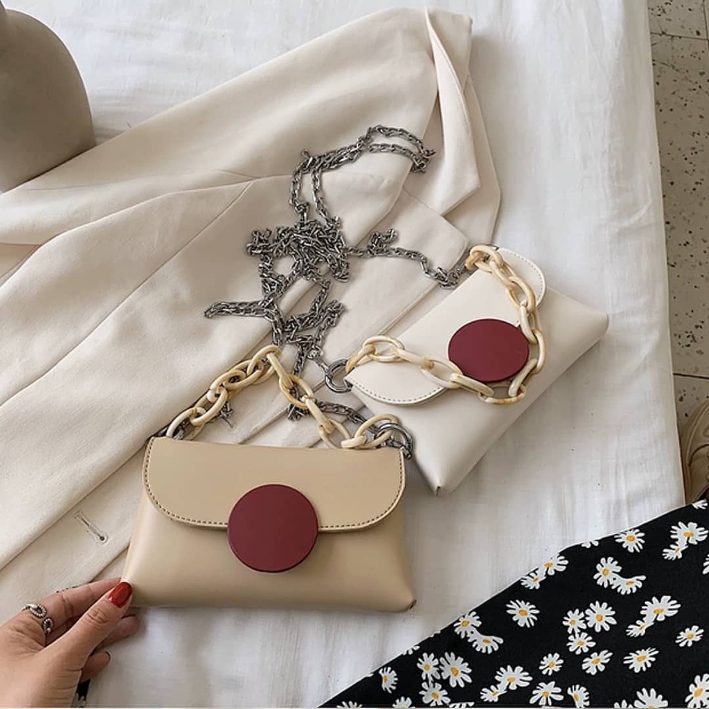 cod★ready★ tas selempang wanita bahan sintetis tas sling bag lucu mini fashion tas import murah globallagilaku