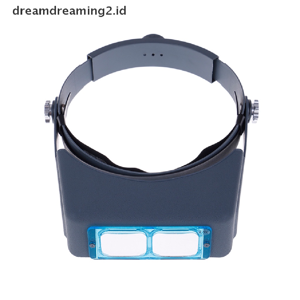 (hot) Optivisor headband magnifier loupe repair Kaca Pembesar spectacles//